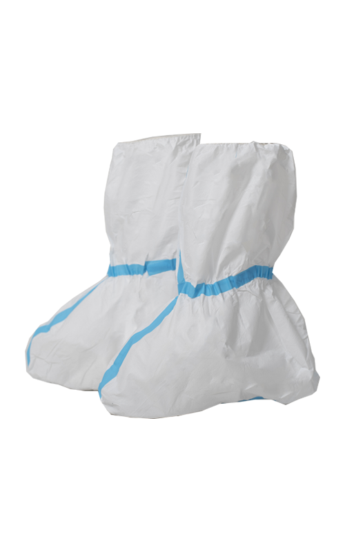 Bahan PP Non-woven + Membran PE + Penutup Sepatu Sekali Pakai Pita Mulus TTK-S01
